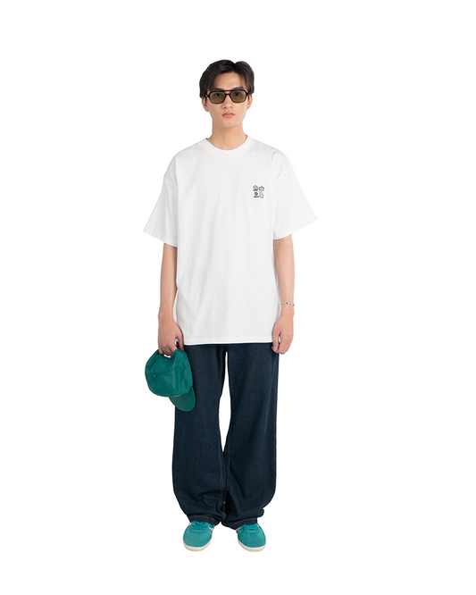 Levents® Draw Icon Tee/White