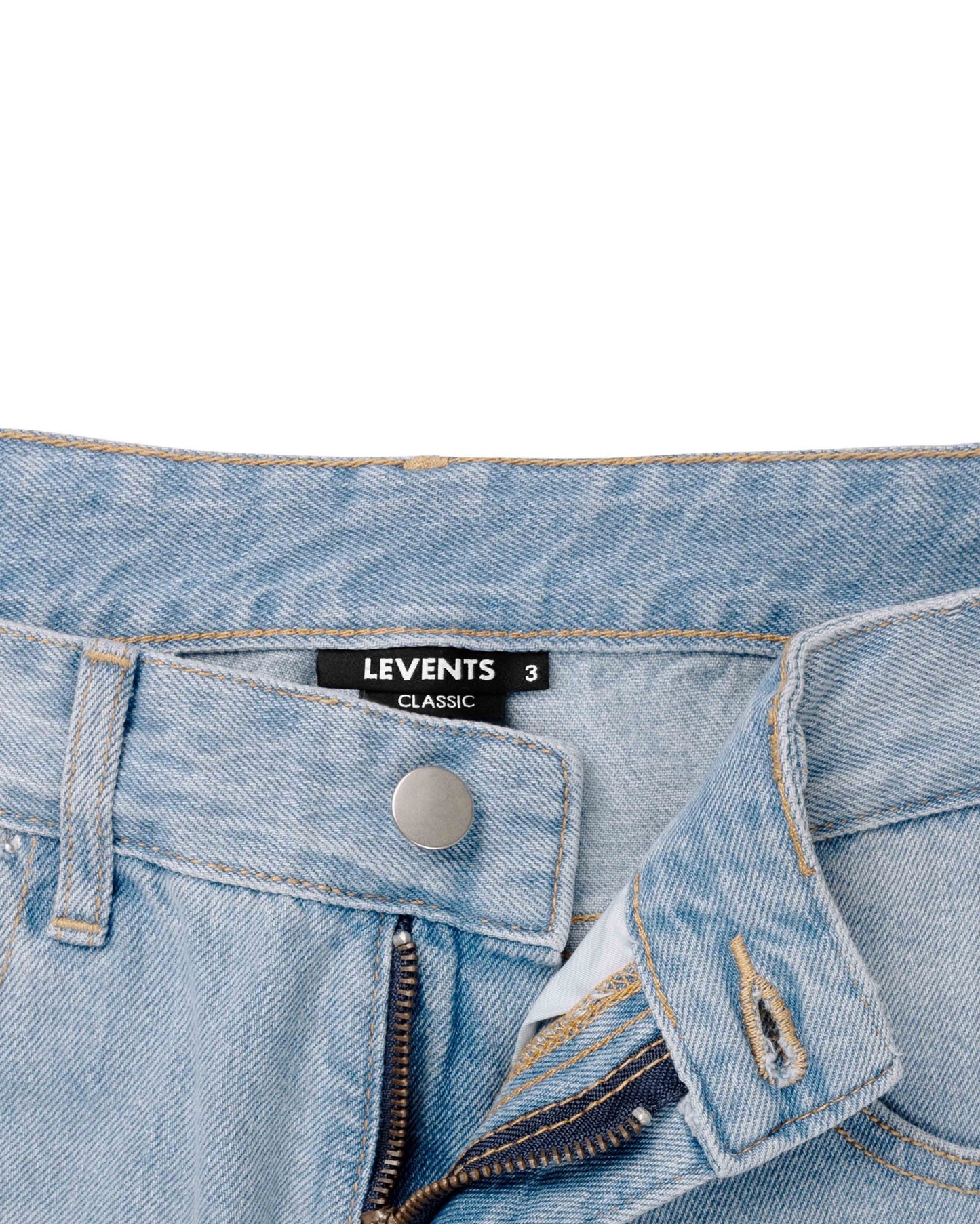 Levents® Classic Wash Straight Jeans/ Blue