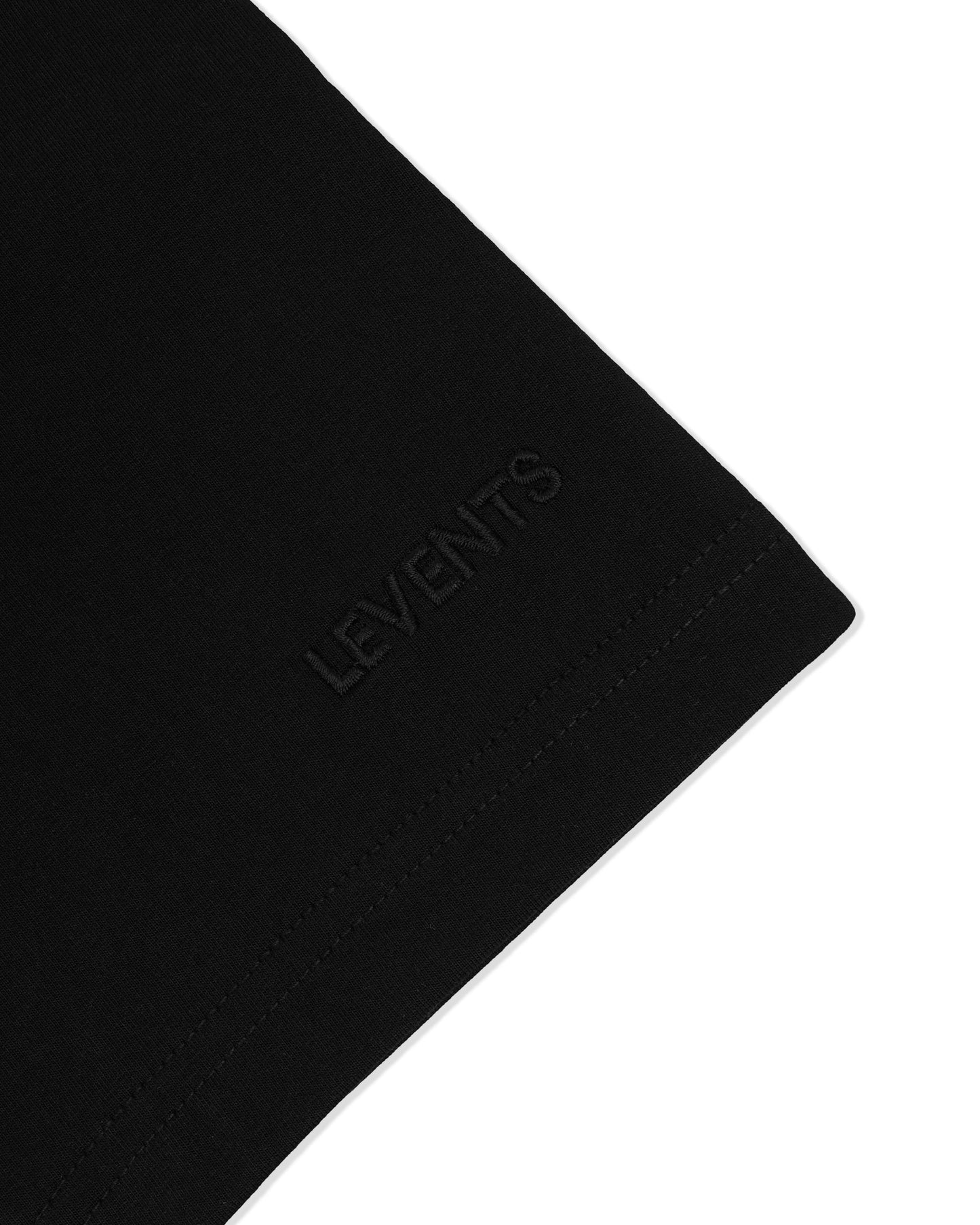 Levents® Blank Regular Fit Tee/Black