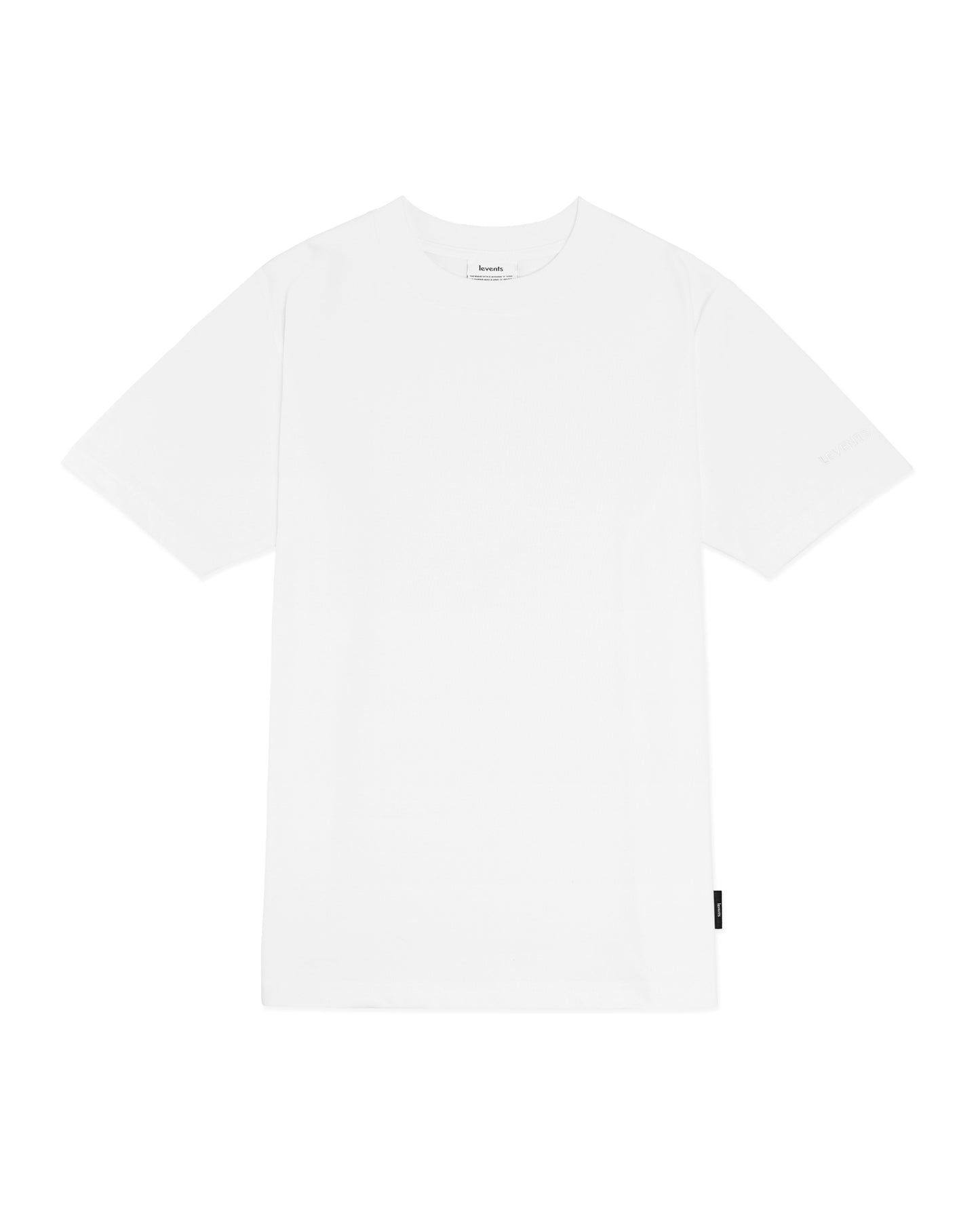 Levents® Blank Regular Fit Tee/White