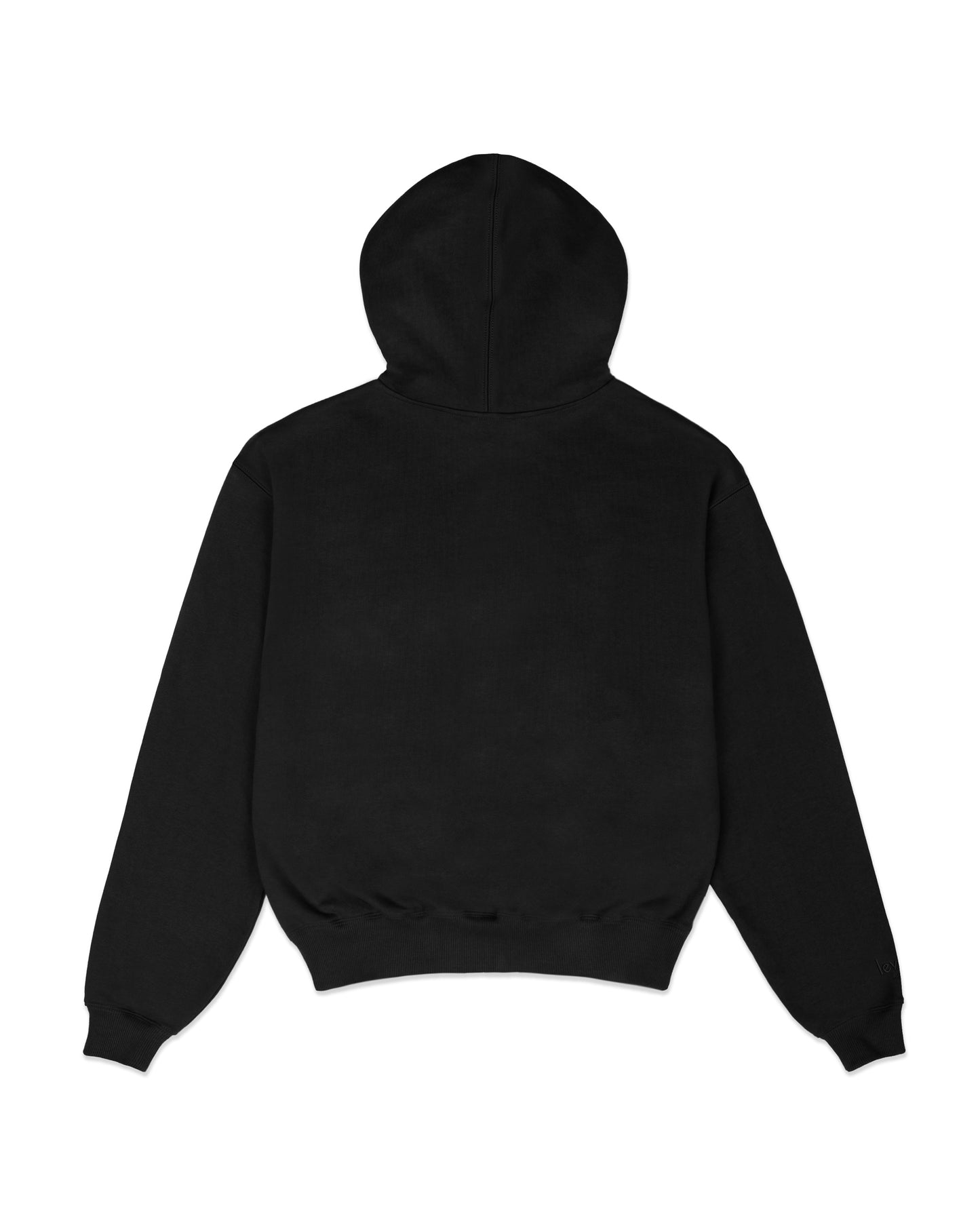 Levents® Basic Boxy Hoodie/ Black