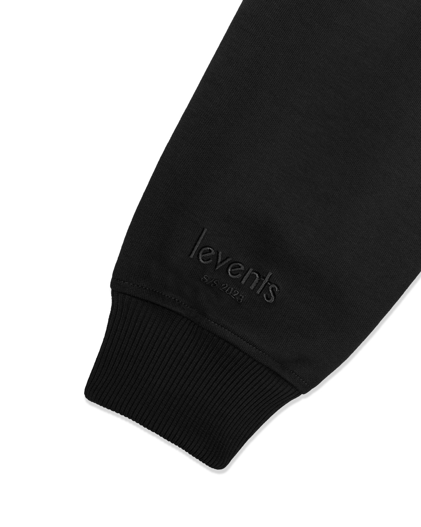 Levents® Basic Boxy Hoodie/ Black