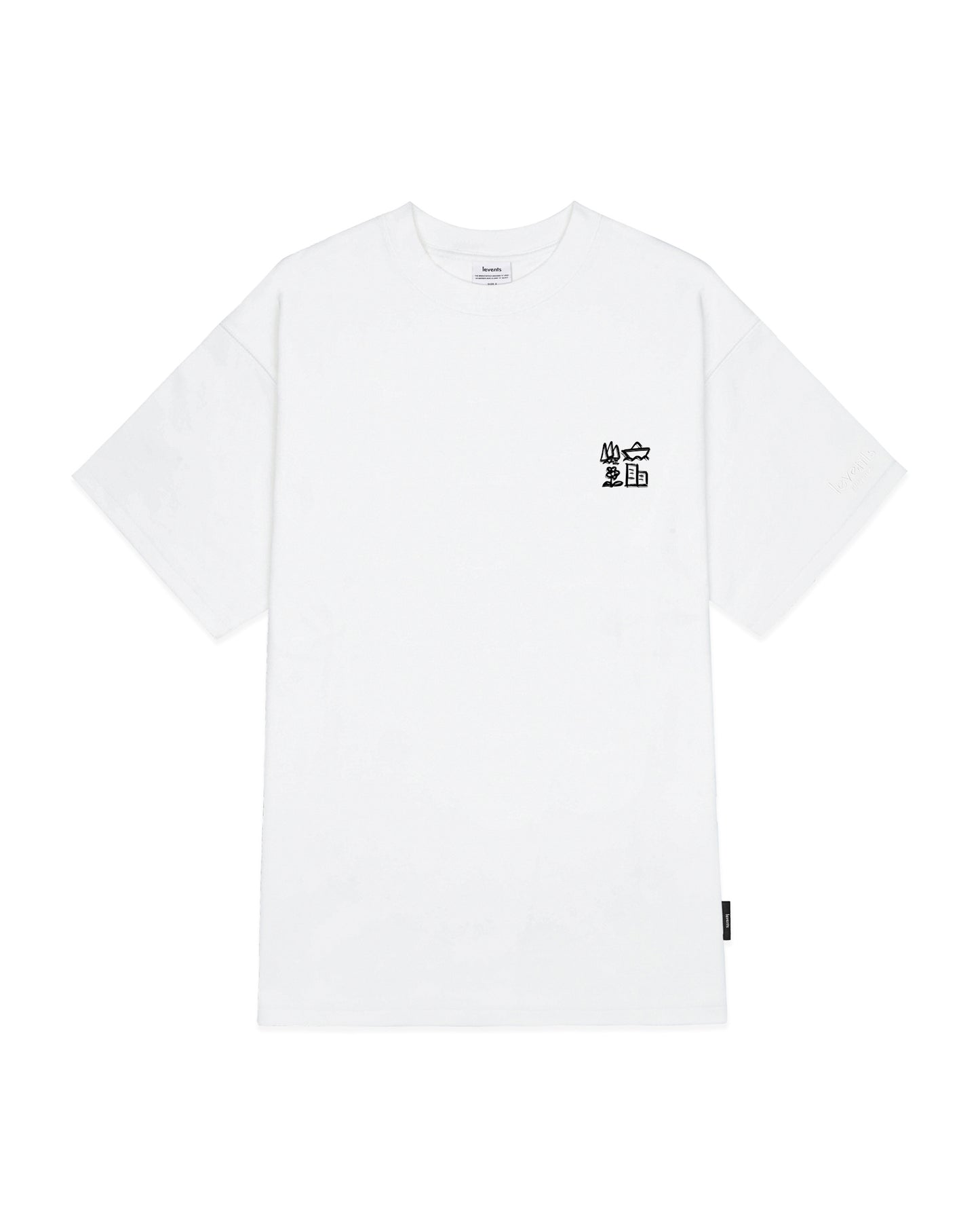 Levents® Draw Icon Tee/White