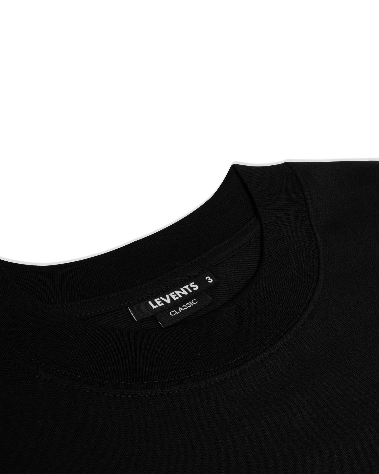 Levents® Classic Regular Tee/Black