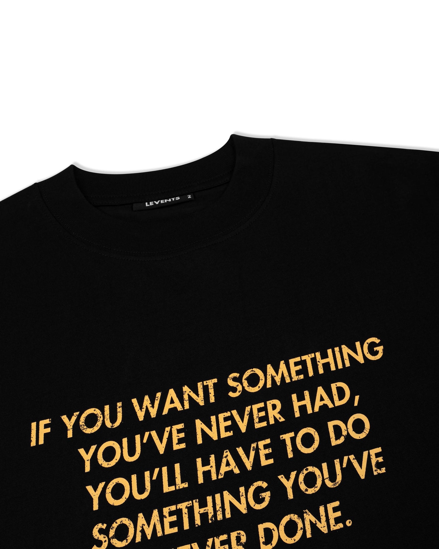 Levents® Something Boxy Tee/Black