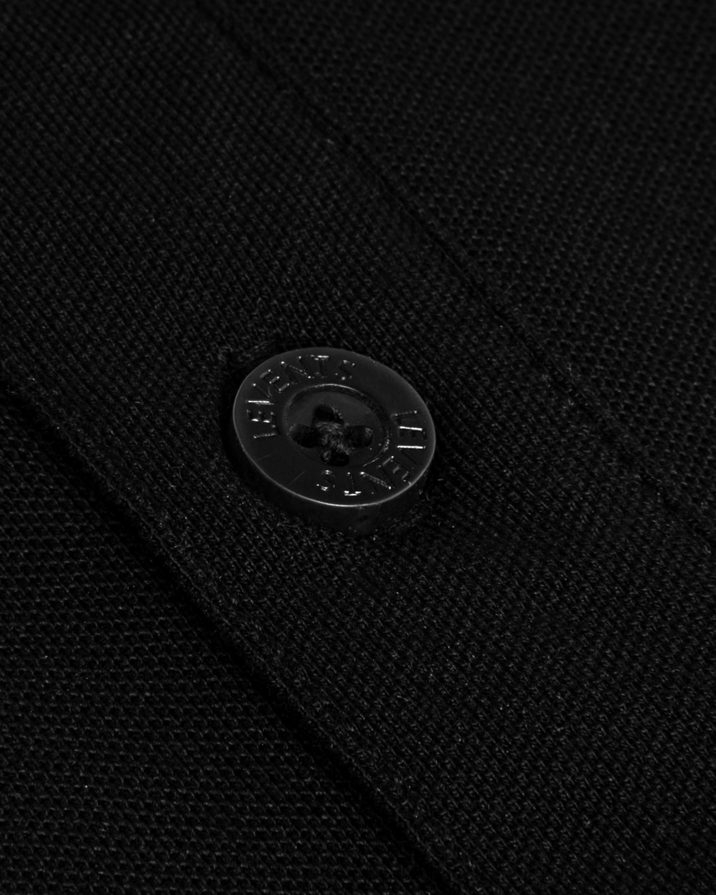 Levents® Classic Regular Polo/Black