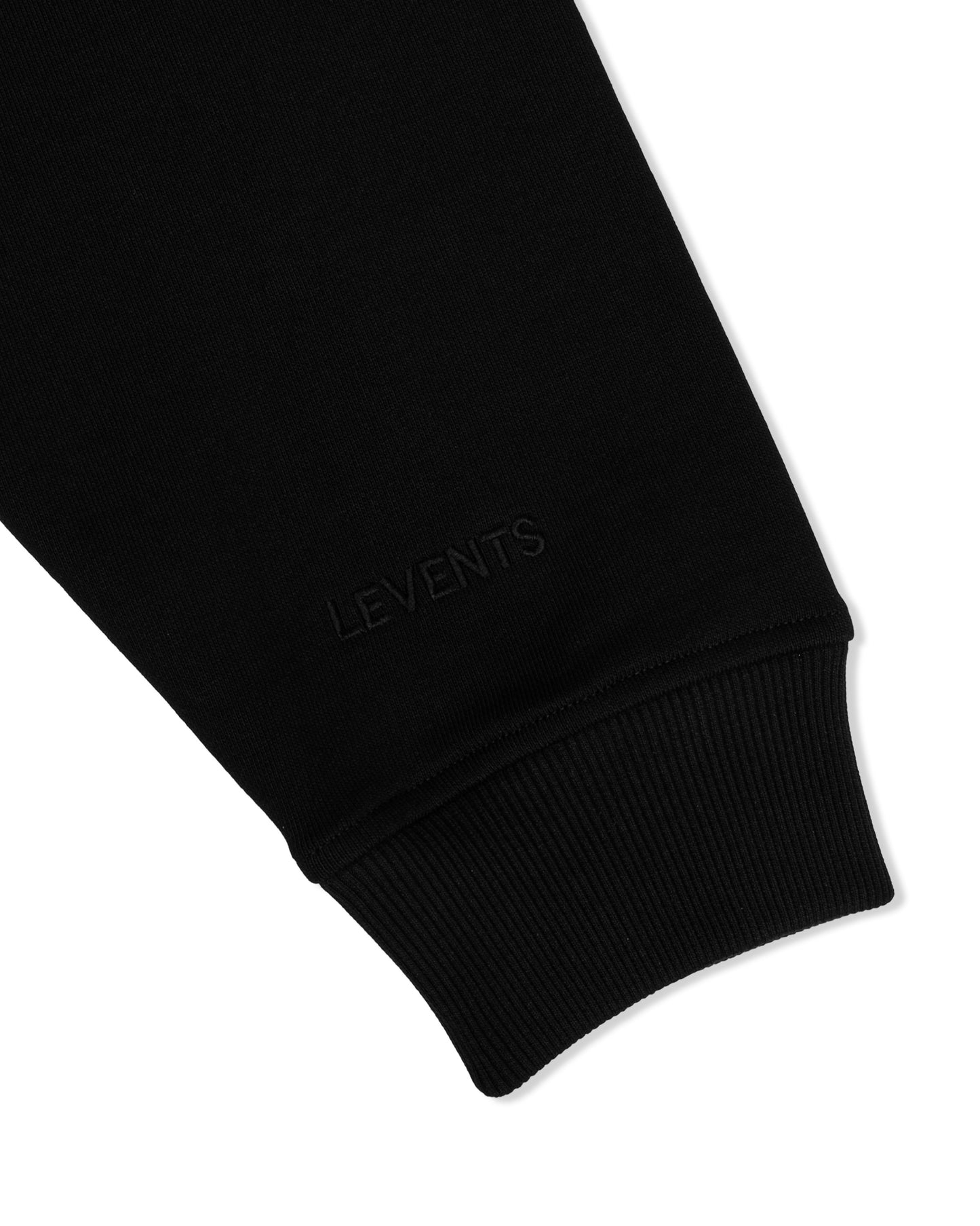 Levents® Something Zipper Hoodie/Black