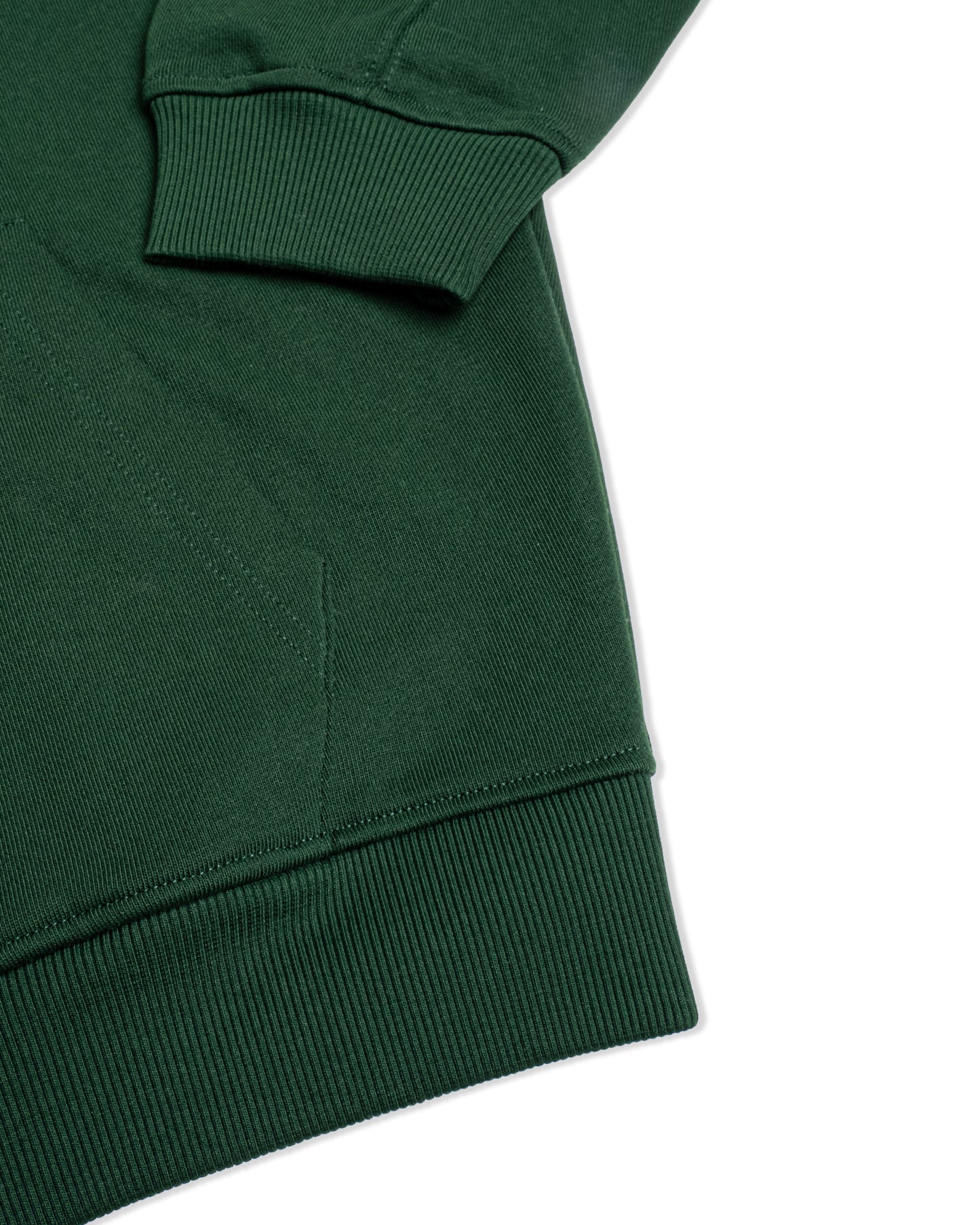 Levents® Classic Zipper Hoodie/Dark Green