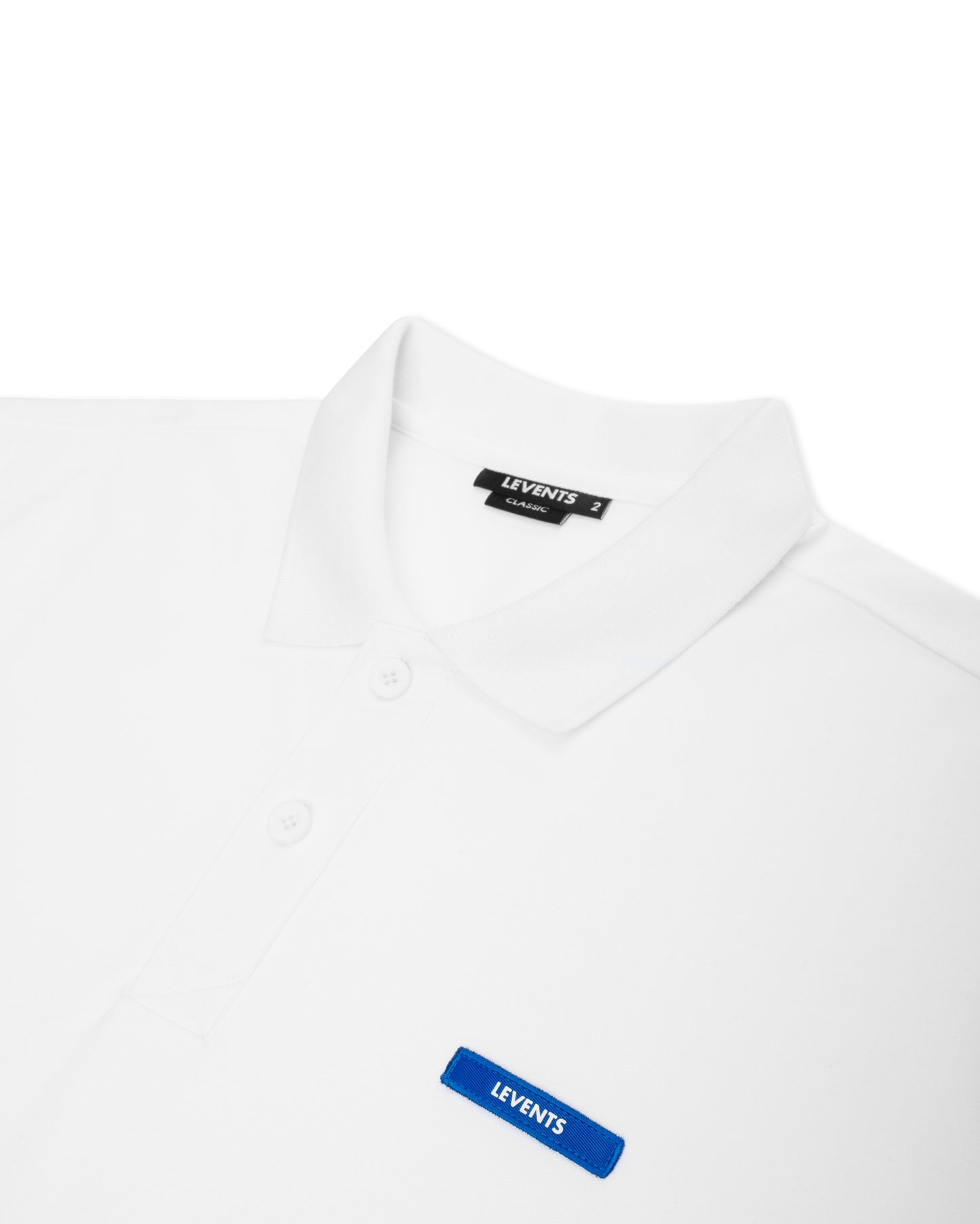 Levents® Classic Regular Polo/White