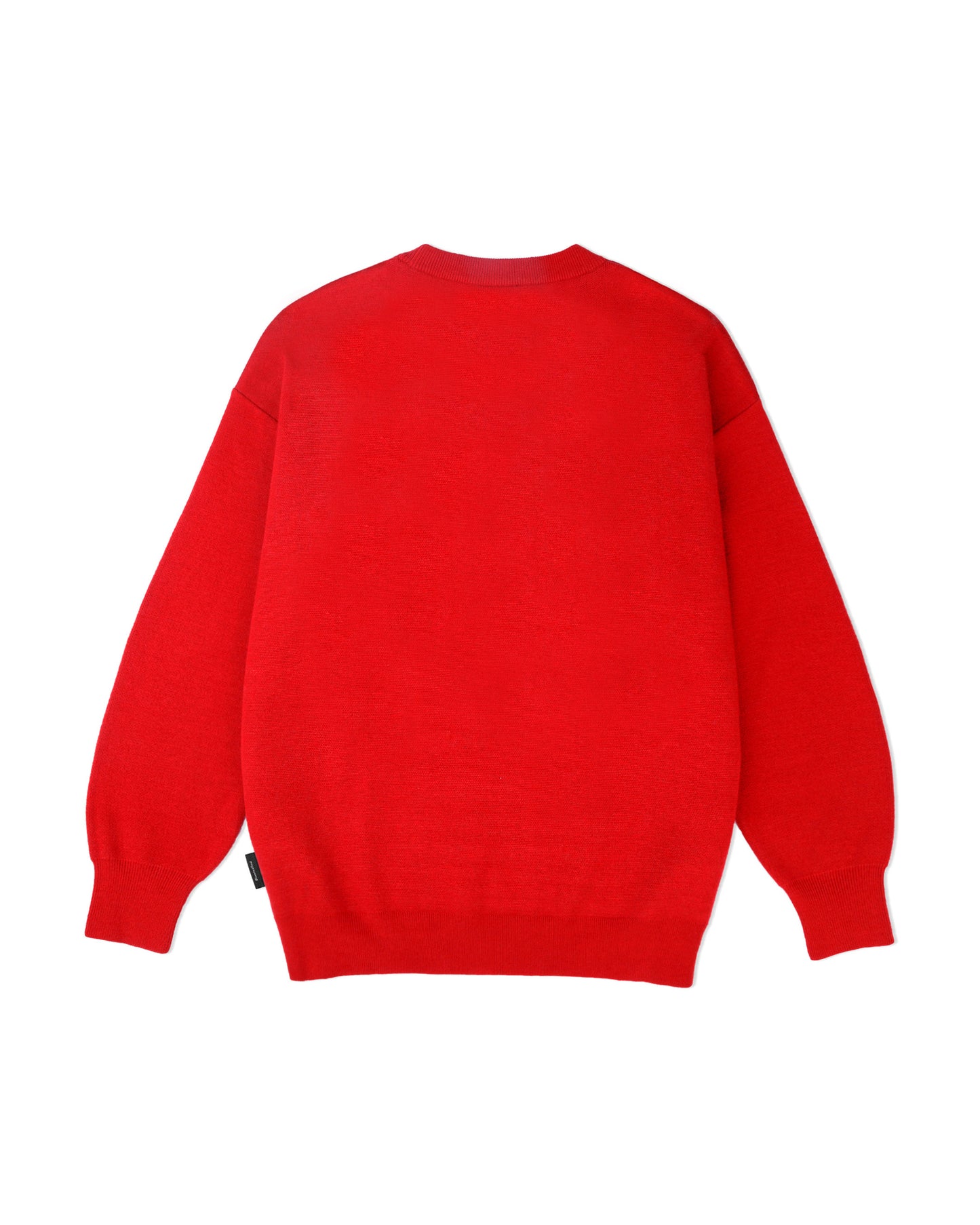 Levents® "My Animals" Series Panther Knit Sweater/Red